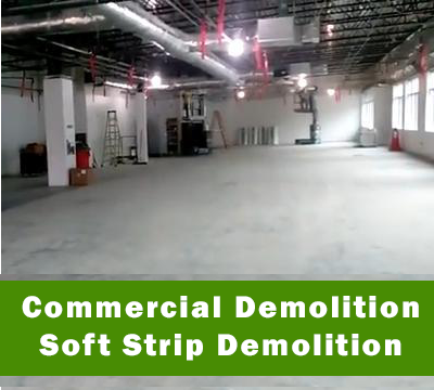 Commercial Demolition - Soft Strip Demolition in Seattle
