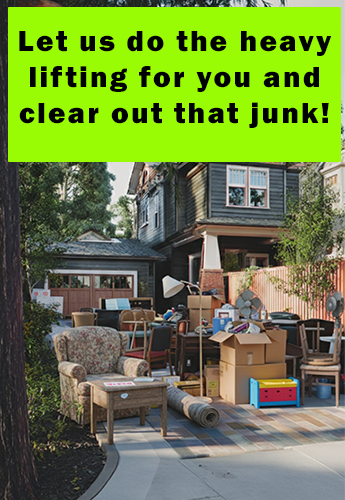 Professional Junk Removal - Let us clear out your junk